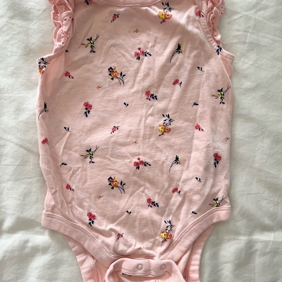 GAP Other - NWOT - Baby Gap Ruffle Sleeveless Onesie